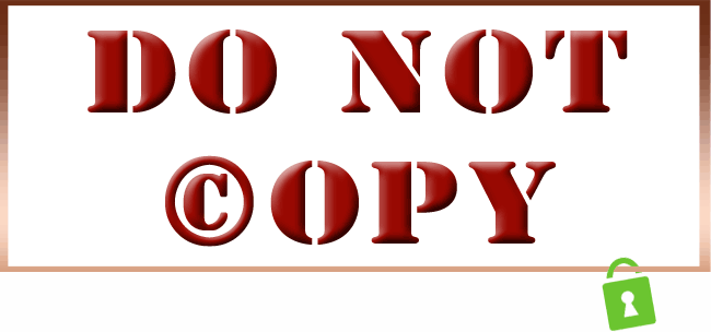 Do not try to copy content from other sites do not copy