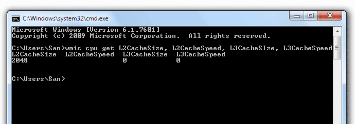 WMIC - Check CPU L2CacheSize wmic-cpu-l2cachesize