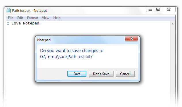 Notepad File Location notepad-file-location